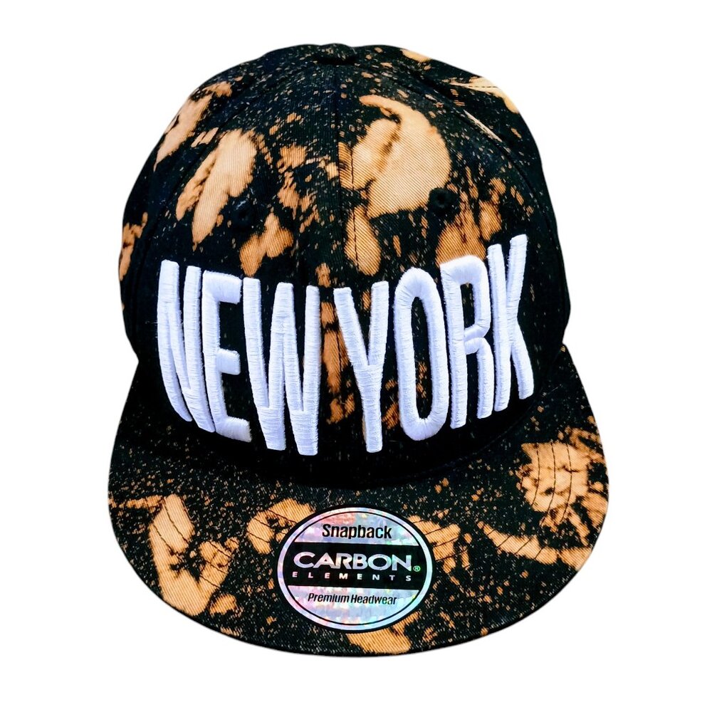 Carbon Elements New York Snapback Hat Cap Baseball One Size